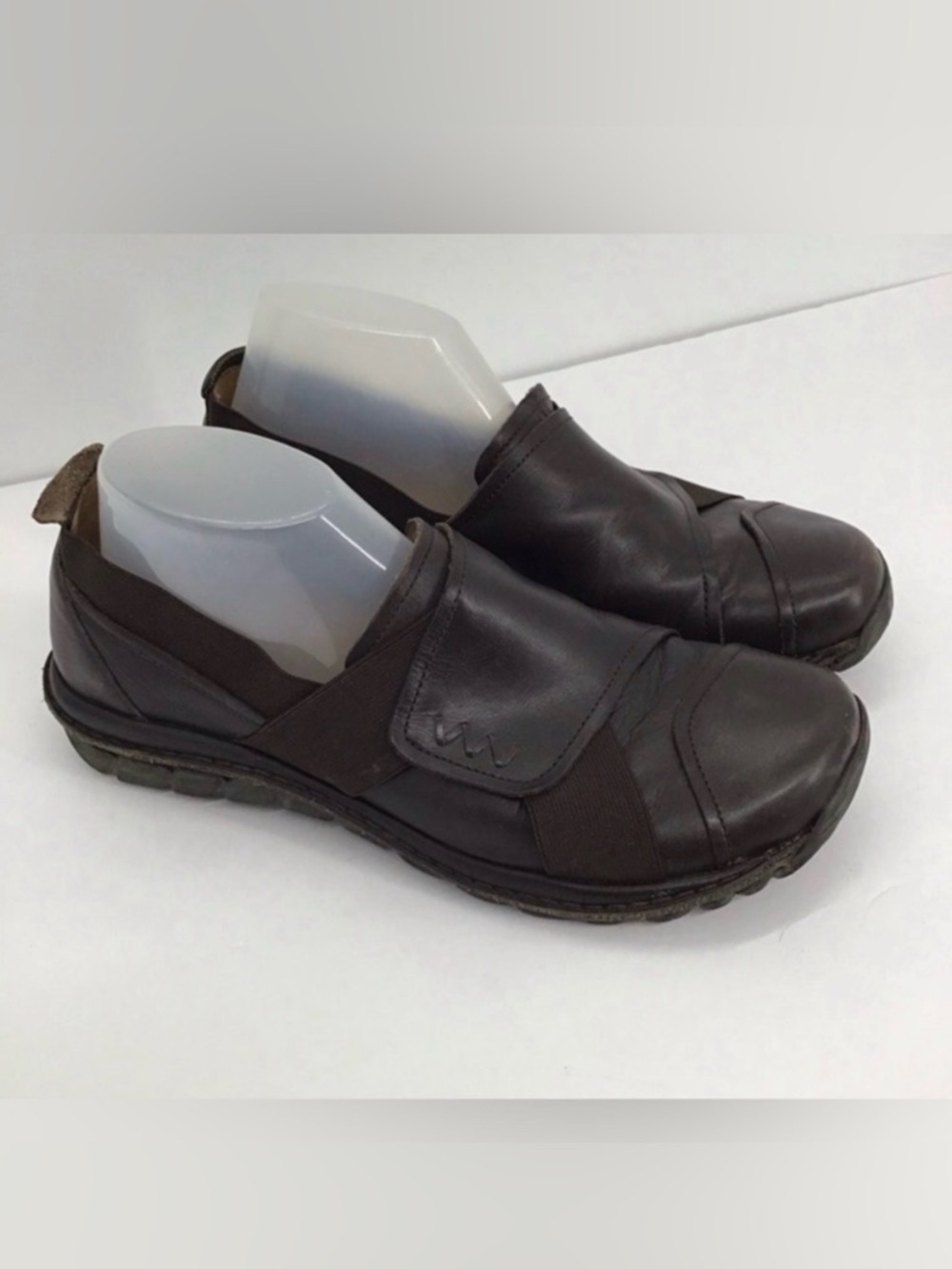 Romika Women’s Mary Jane Leather Flat Loafers Casual Career Brown Size 37
